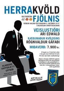 Herrakvöld Fjölnis 2015